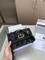 Dior Miss Caro Tweed Chain Bag - Image 6