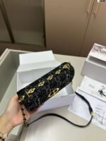Dior Miss Caro Tweed Chain Bag - Image 4