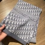 DIOR classic autumn and winter knitted double-sided jacquard style scarf Premium 30x200cm - Image 2