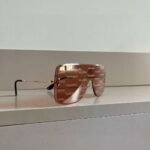 miumiu new sunglasses high-end women’s frameless sunglasses - Image 4