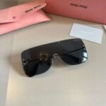 miumiu new sunglasses high-end women’s frameless sunglasses - Image 2