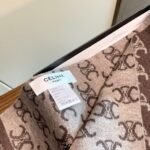 CELINE Knitted original scarf  Premium 30x180cm - Image 7