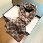 CELINE Knitted original scarf  Premium 30x180cm - Image 3