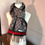 GUCCI scarf 33x180cm premium version - Image 4
