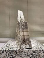 Dior book tote embroidered shopping bag, three 36cm - Image 9