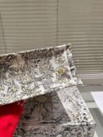 Dior book tote embroidered shopping bag, three 36cm - Image 10