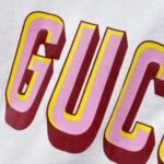 GUCCI official website 1:1 version 320g round neck short-sleeved T-shirt - Image 11