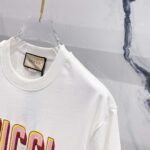 GUCCI official website 1:1 version 320g round neck short-sleeved T-shirt - Image 12