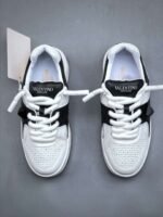 Valentino Rockstud untitled small white shoes - Image 10