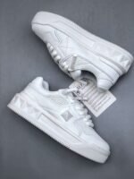 Valentino Rockstud untitled small white shoes - Image 2