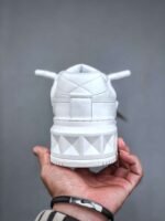 Valentino Rockstud untitled small white shoes - Image 4