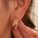 Bulgari Earrings New Serpenti Series Premium Edition 1:1 S925 Silver - Image 7