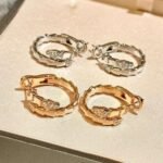 Bulgari Earrings New Serpenti Series Premium Edition 1:1 S925 Silver - Image 6