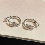 Bulgari Earrings New Serpenti Series Premium Edition 1:1 S925 Silver - Image 4