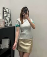 Chanel 2025 Early Spring Resort Series New Short Sleeve 1:1 Premium Edition - Image 5