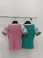 Chanel 2025 Early Spring Resort Series New Short Sleeve 1:1 Premium Edition - Image 2