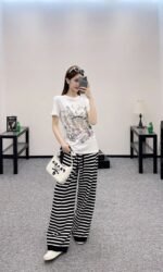 DIOR round neck printed forest T-shirt - Image 3