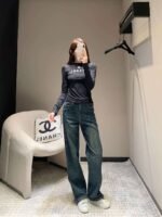 Chanel 25 Year Early Spring Collection Slimming Bottom Shirt - Image 2