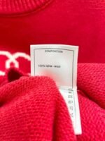 Chanel new high-end sweater round neck jacquard knitted long sleeves S-L - Image 2