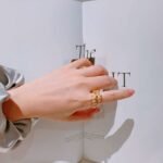 Bulgari ring V gold material advanced version 1:1 - Image 6