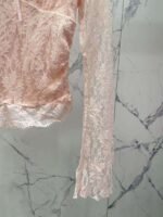 CHANEL Bow lace bottoming shirt - Image 7