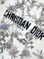 DIOR 2025 early spring new forest print 100% cotton round neck T-shirt - Image 10