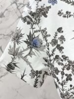 DIOR 2025 early spring new forest print 100% cotton round neck T-shirt - Image 13