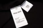 Miumiu New Series Applique Embroidery Round Neck Short Sleeve T-shirt - Image 12