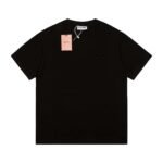 Miumiu New Series Applique Embroidery Round Neck Short Sleeve T-shirt - Image 9