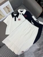 miumiu T-shirt long skirt suit - Image 2