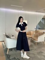 miumiu T-shirt long skirt suit