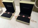 Van Cleef & Arpels Five-flower Clover Bracelet Advanced Version 1:1 - Image 8
