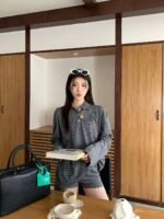 miumiu striped T-shirt set. - Image 10