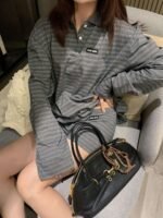 miumiu striped T-shirt set. - Image 9