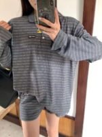 miumiu striped T-shirt set. - Image 5