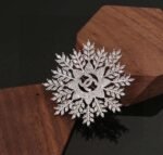 Chanel Snowflake Brooch Premium Edition 1:1 - Image 6