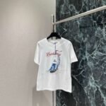 Burberry 2025 Spring and Summer New Three-Dimensional Bubble Short-Sleeved T-Shirt Premium Edition - Image 8