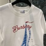 Burberry 2025 Spring and Summer New Three-Dimensional Bubble Short-Sleeved T-Shirt Premium Edition - Image 5