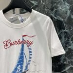 Burberry 2025 Spring and Summer New Three-Dimensional Bubble Short-Sleeved T-Shirt Premium Edition - Image 12