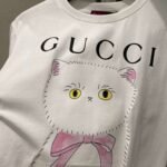 GUCCI 2025 Spring/Summer New Cherry Print Short Sleeve T-Shirt Premium Edition - Image 16