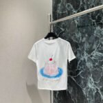 GUCCI 2025 Spring/Summer New Cherry Print Short Sleeve T-Shirt Premium Edition - Image 18