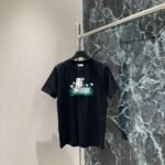 Burberry 2025 Spring/Summer New Printed Short Sleeve T-shirt with Daisy Print on Chest Premium 100% cotton - Image 5