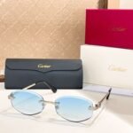 Cartier sunglasses high-end version SIZE: 56 mouth 18-142 - Image 3