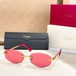Cartier sunglasses high-end version SIZE: 56 mouth 18-142 - Image 5