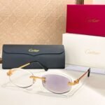 Cartier sunglasses high-end version SIZE: 56 mouth 18-142 - Image 6