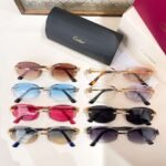 Cartier sunglasses high-end version SIZE: 56 mouth 18-142 - Image 10