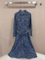 Valentino Metal Button Waist Dress - Image 11