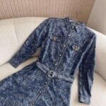 Valentino Metal Button Waist Dress - Image 5