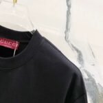 Gucci 320g crew neck short sleeve T-shirt with small double G logo embroidery - Image 10