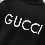 Gucci 320g crew neck short sleeve T-shirt with small double G logo embroidery - Image 9